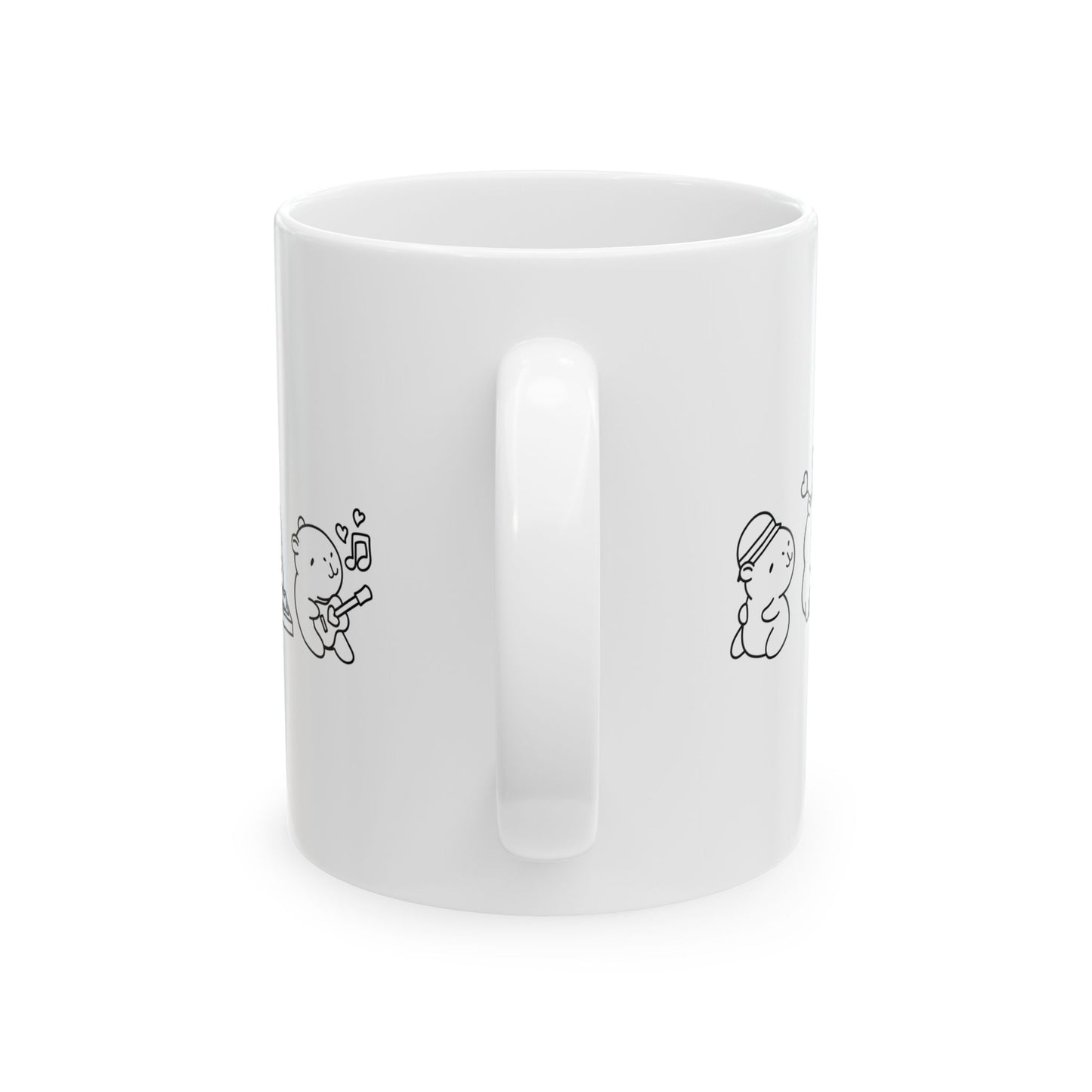 "Ceramic Capybara Mug – Cute Animal Lover Gift, Coffee & Tea Mug"