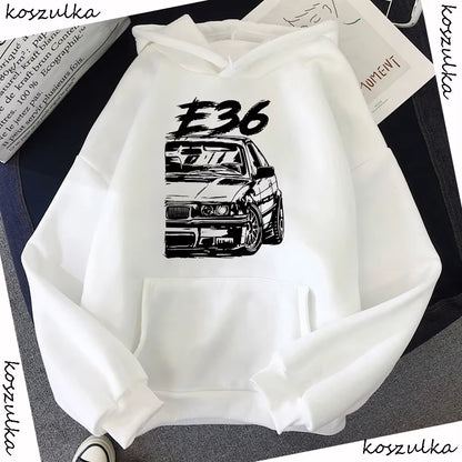 E36 Sweatshirt Car Hoodies Hoodies Sweatshirts 