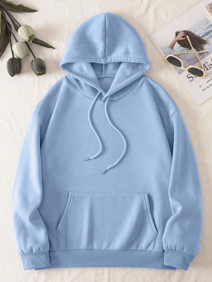 Ezwear Women'S Letter & Car Print Hoodie