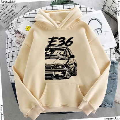 E36 Sweatshirt Car Hoodies Hoodies Sweatshirts 