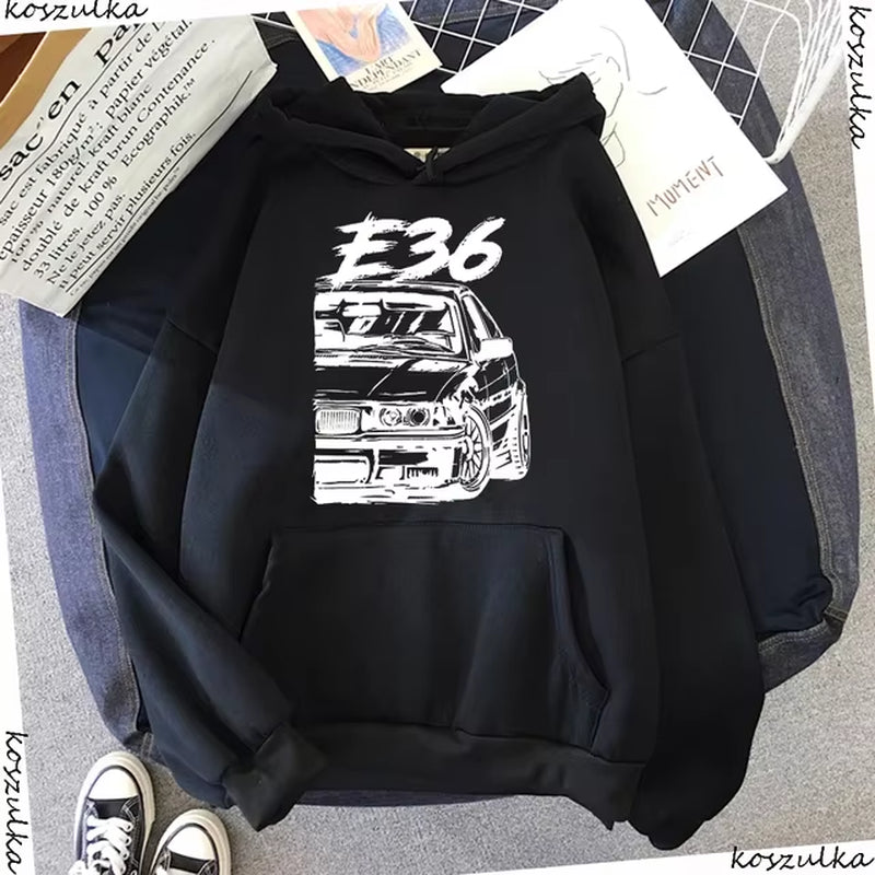 E36 Sweatshirt Car Hoodies Hoodies Sweatshirts 